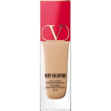 Very Valentino - Çok Hafif Fondöten, 24 Saat Kalıcı, Spf 25 - Mr2 Medium Rosa 2 (25 Ml)