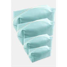 Fantastik Store 4 Adet El Tutmalı Makyaj Çantası