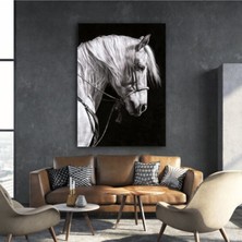 Gülsen Art Dekoratif Horse Hd Baskı Kanvas Tablo Hd Dijital Baskı Dikey Kanvas Tablo 51