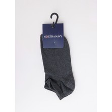 North Of Navy Antrasit Erkek Patik Çorap E-Patik