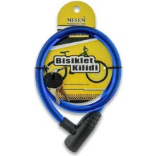Turanyolu Küçük Boy Mavi Bisiklet Kilidi – Kompakt ve Güvenli