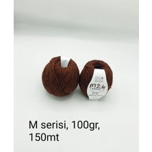 Turanyolu %100 Doğal Keçi Yünü 100 gr 150 mt M Serisi 2’li Paket