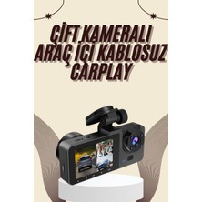 MCM Group Gece Görüşlü Dvr 3 Lensli Araç Içi Sürüş Kamerası Video Kaydedici