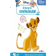 Beta Kids Disney Eğitsel Simba El Becerisi Etkinlikleri Yazıya Hazırlık