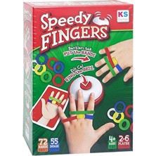 Pariles 4 Adet   Ks Games Speedy Fingers 25113