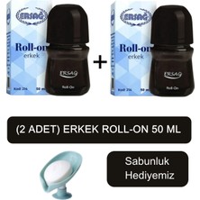 Ersağ Erkek  (2ADET) Roll On 50 ml - Sabunluk Hediyemiz 214- 07