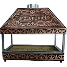 Anka Bakır Eko Kapalı Izgara 120CM