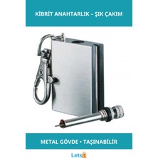 Letsii Metal Kibrit Anahtarlık Rüzgar Geçirmez Çakmak Tasarım