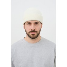 Abarta Unisex Triko Örgü Spor Katlamalı Bere Standart