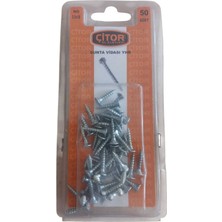Turanyolu Sunta Vidası 3.5X18 mm – 50 Adet Dayanıklı Montaj Vidaları