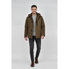 Dynamo Erkek Kapüşonlu Spor Mont 2 Parça Regular Fit 3361 BGL-ST04901