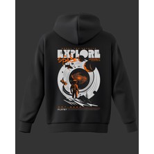Explore Baskılı Sweatshirt