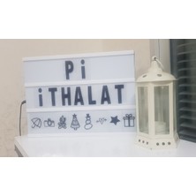 MCM Group Harflerle Işıklı Mesaj Veren Light Box LED Pano