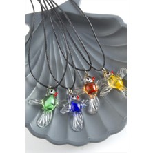 Fantastik Store Kuş Cam Kolye