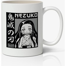 Toyaso Kişiye Özel Demon Slayer Nezuko Anime Temalı Baskılı Kupa Bardak