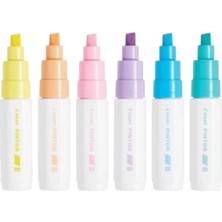 Pilot Pılot Pintor (B) Kesik Uç 6 Renk Pastel Renkler Set