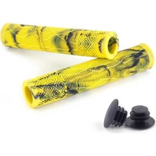 Ovela Evo 165MM Bmx Jump Bisiklet Uyumlu Yumuşak Elcik – Sarı Siyah