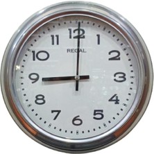 Regal 4290 Sw Özel Seri Metal Kasa Akar Sessiz Saniyeli Duvar Saati