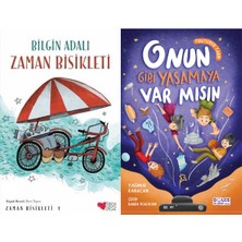 Can Yayınları Zaman Bisikleti 1 (Bilgin Adalı) ve Onun Gibi Yaşamaya Var Mısın (Yağmur Karacan)
