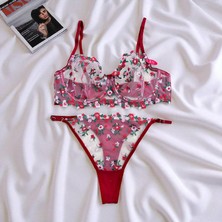 Nivolia Douce Büyük Beden C Cup Brode Sütyen Takımı