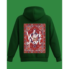 Work Of Art Baskılı Sweatshirt