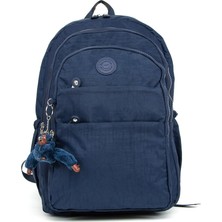 Necati Çanta Çok Gözlü Maymun Figürlü Kırınkıl Sırt Çantası