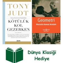 Alfa Yayınları Kötülük Kol Gezerken + Geometri + Dünya Klasiği Hediye