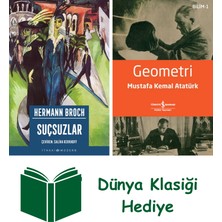 İthaki Yayınları Suçsuzlar + Geometri + Dünya Klasiği Hediye
