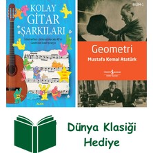 Alfa Yayınları Kolay Gitar Şarkıları + Geometri + Dünya Klasiği Hediye