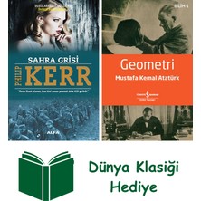 Alfa Yayınları Sahra Grisi + Geometri + Dünya Klasiği Hediye