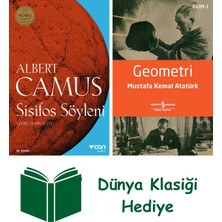 Can Yayınları Sisifos Söyleni + Geometri + Dünya Klasiği Hediye