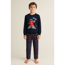 Katia & Bony Erkek Çocuk Snowboard Pantolon Pijama Altı Lacivert