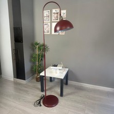 Bamyum Vişne Çürüğü Lambader Modern Dekoratif Metal Oturma Odası Çalışma Odası Zemin Lambası