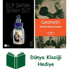 Doğan Kitap Siyah Süt + Geometri + Dünya Klasiği Hediye