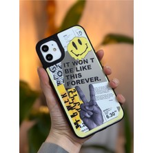 Go Aksesuar Iphone 11 Uyumlu Aynalı Darbe Önleyici Kamera Korumalı Silikon Kılıf