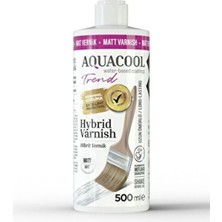 Aquacool Trend Hybrid Varnish Hoby Boyası Su Bazlı Hibrit Vernik 500 ml Mat