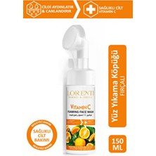 Lorenti Vitamin C Özlü Cilt Aydınlatıcı ve Canlandırıcı Fırçalı Yüz Temizleme Köpüğü 150ML