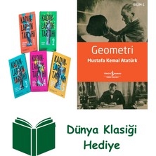 Alfa Yayınları Kadınların Tarihi Set - 5 Kitap Takım (Ciltli) + Geometri + Dünya Klasiği Hediye