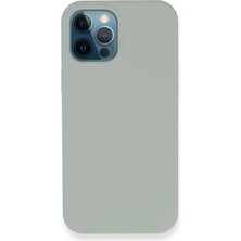 iPhone 12 Pro Kılıf Lansman Legant Silikon - Açık Gri - FKU5959-9150