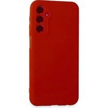 Samsung Galaxy M34 5g Kılıf First Silikon - Kırmızı - FKU5118-4823
