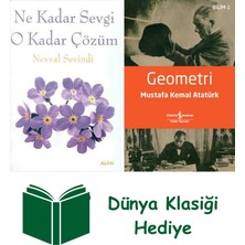 Alfa Yayınları Ne Kadar Sevgi O Kadar Çözüm + Geometri + Dünya Klasiği Hediye