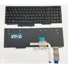 Nion Lenovo Thinkpad E15 Gen2 20TE 20TD Notebook Klavye (Siyah Tr)
