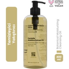 Cosmogenesis Labs Yüz Ve Makyaj Temizleme Yağı 400ml - Nemlendirici, Sebum Dengeleyici, Cleansing Oil Vegan (%5 CICA)