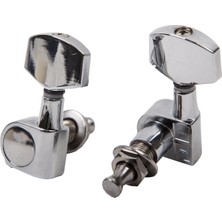 Alice AL016P Akustik Gitar Burgu Takım Krom Kulplu Kapalı Tip 6 Parça Set