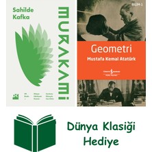 Doğan Kitap Sahilde Kafka + Geometri + Dünya Klasiği Hediye