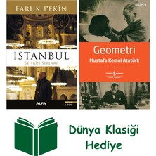 Alfa Yayınları Istanbul Şehrin Sırları + Geometri + Dünya Klasiği Hediye