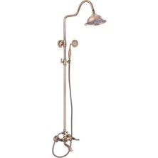 LPD Lider Osmanlı Tipi Klasik Borulu Robot Banyo Duş Seti Antik