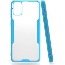 Samsung Galaxy M31 Kılıf Platin Silikon - Mavi - FKU6829-7042