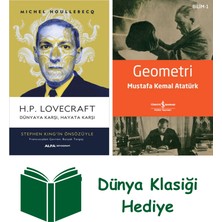 Alfa Yayınları H.p. Lovecraft - Dünyaya Karşı, Hayata Karşı + Geometri + Dünya Klasiği Hediye