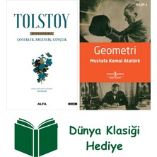 Alfa Yayınları Tolstoy Bütün Eserleri 1 + Geometri + Dünya Klasiği Hediye